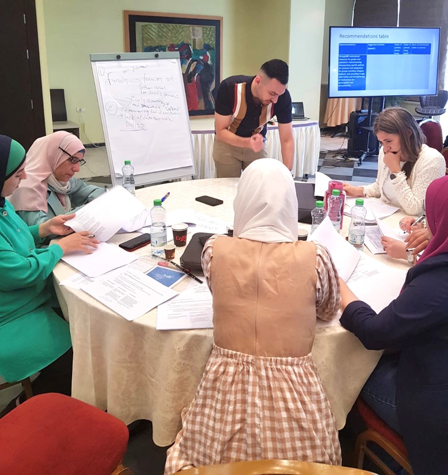 WHO, with the Palestinian Ministry of Health and partners, conducts workshop on barriers to accessing noncommunicable disease services in the occupied Palestinian territory