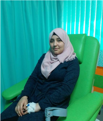 Exam success for Palestinian patient despite barriers to accessing essential healthcare