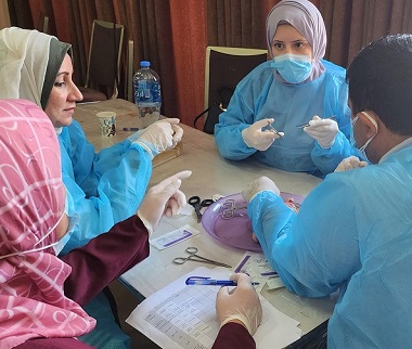 WHO delivers training to improve intrapartum care in the occupied Palestinian territory