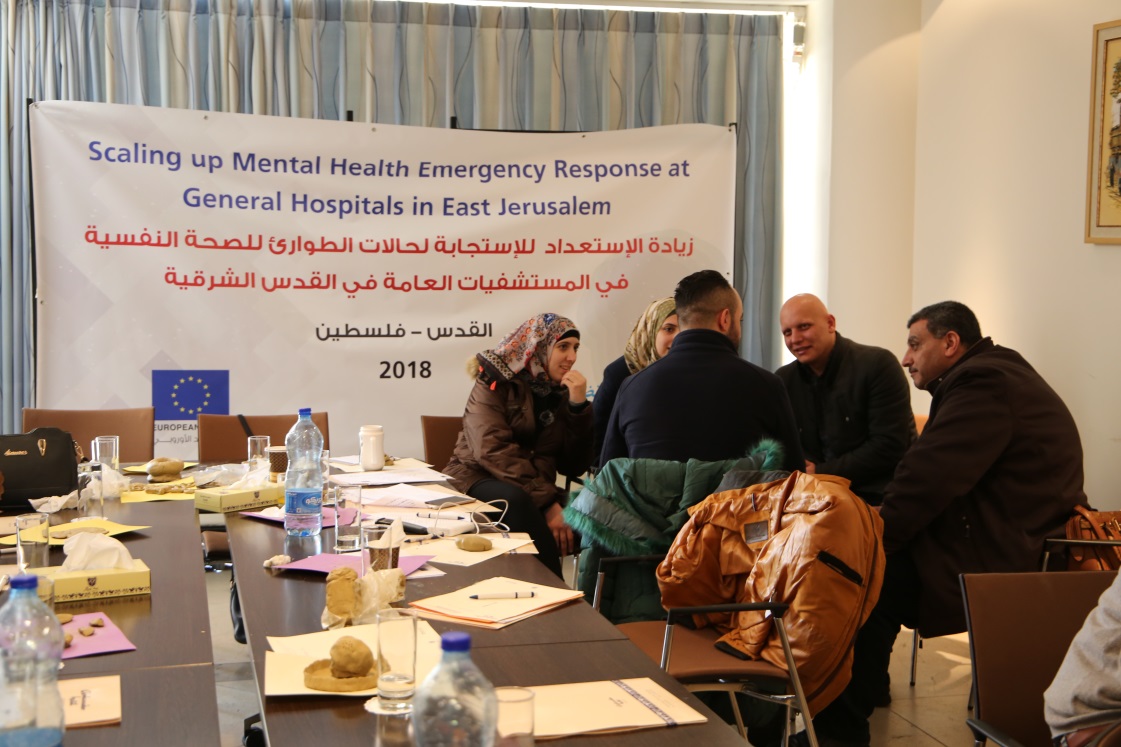 Scaling up mental health emergency response in East Jerusalem