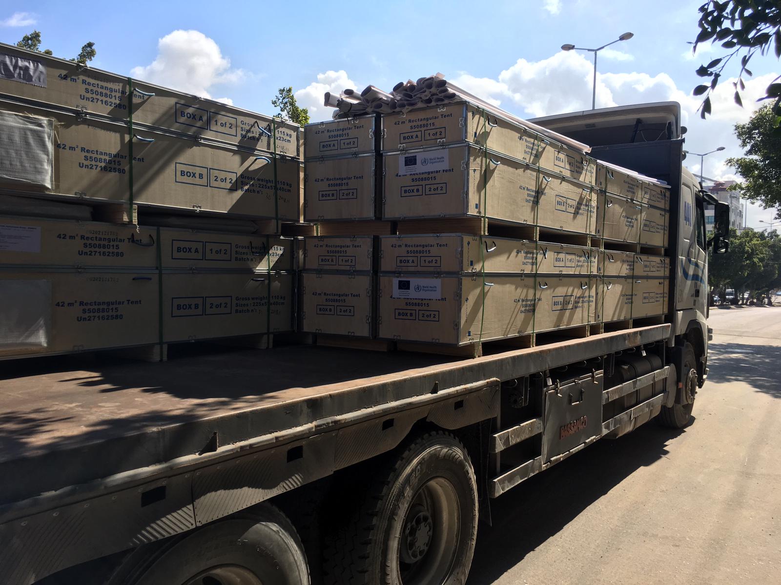 WHO delivers medical supplies to scale up trauma care in Gaza