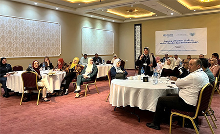 WHO, with support from the Big Heart Foundation, organized training to support the integration of the response to GBV into mental health and primary health care services.