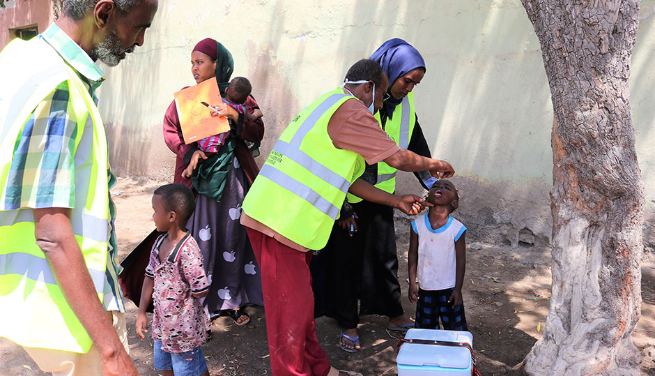 Djibouti Ministry of Health launches round two of nationwide polio vaccination campaign