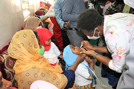 Djibouti launches national polio vaccination campaign
