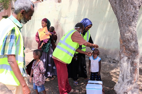 Le ministère de la Santé à Djibouti lance la deuxième phase de la campagne nationale de vaccination contre la poliomyélite