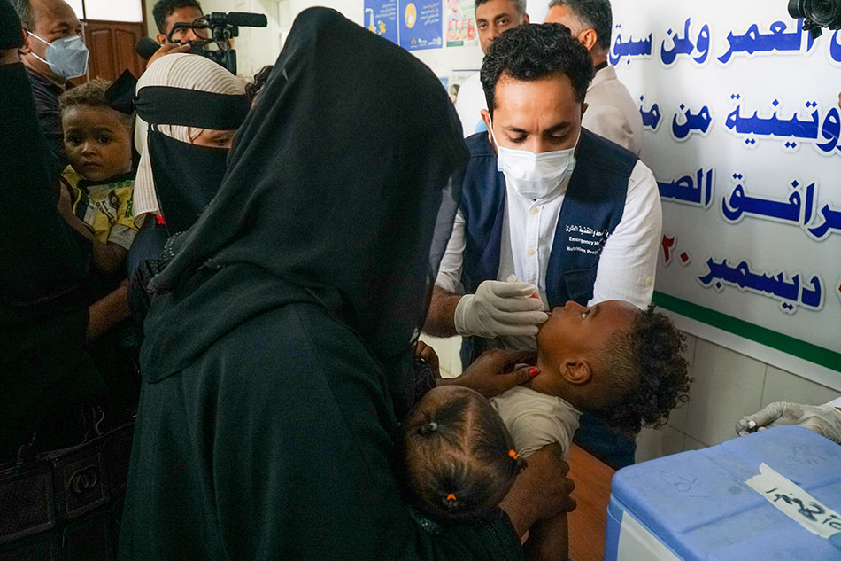 Polio priority country Yemen