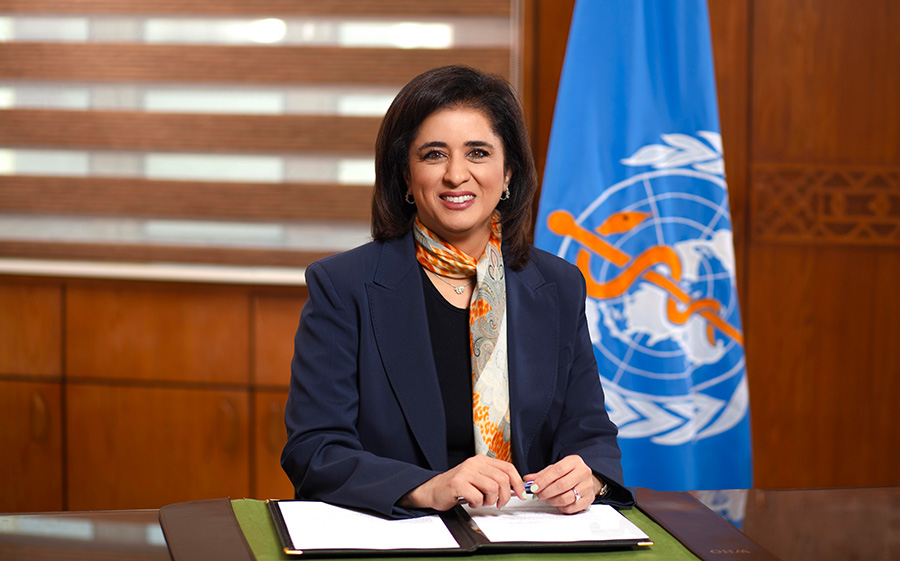 Dr Hanan Balkhy, WHO Regional Director for the Eastern Mediterranean