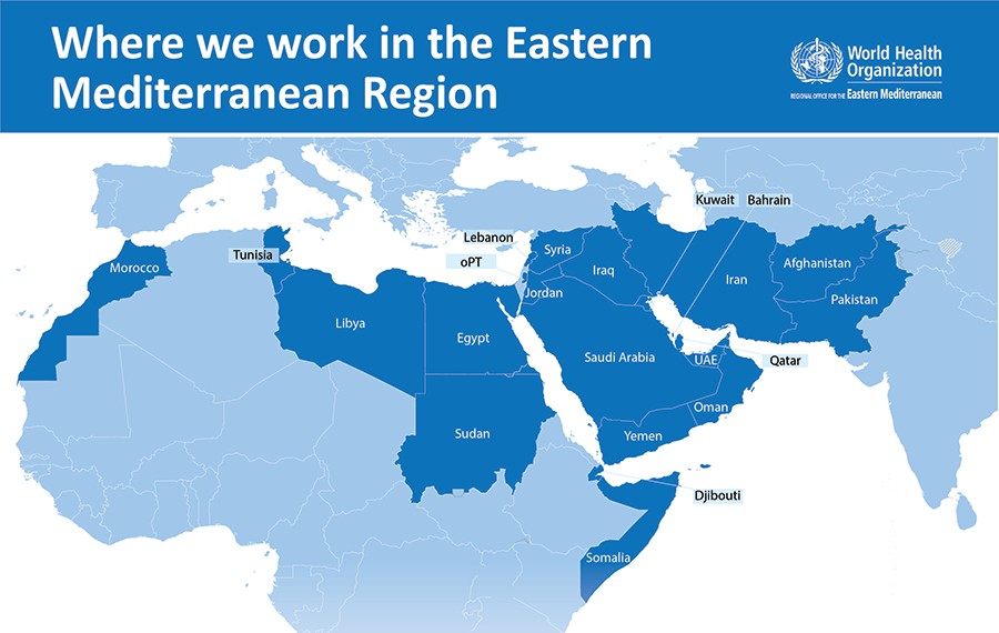Polio work on the Eastern Mediterranean Region