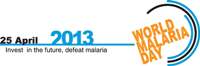 Logo for World Malaria Day 2013
