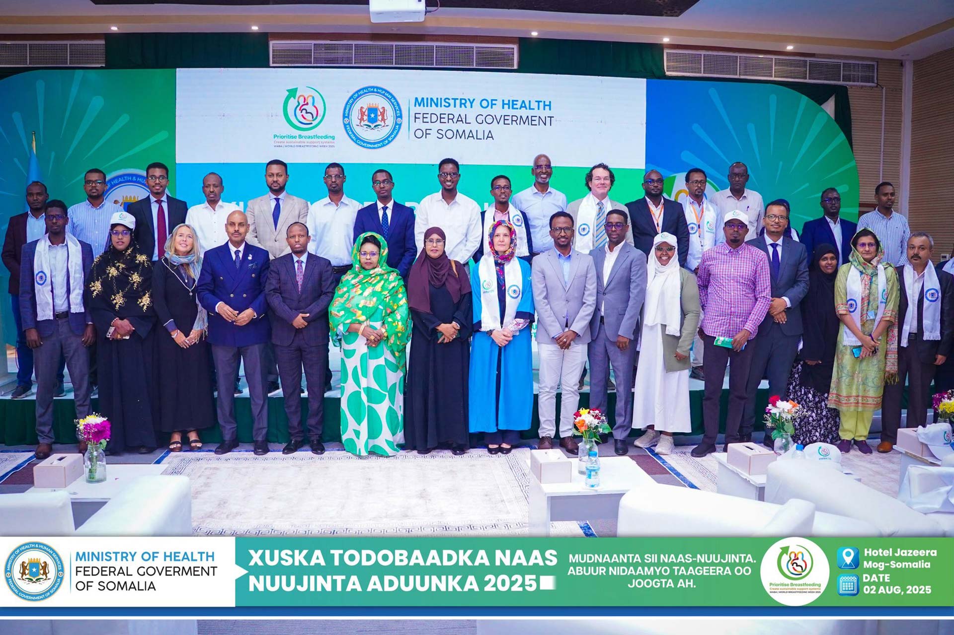 As Somalia marks World Breastfeeding Week, the government and communities are being urged to strengthen breastfeeding support 