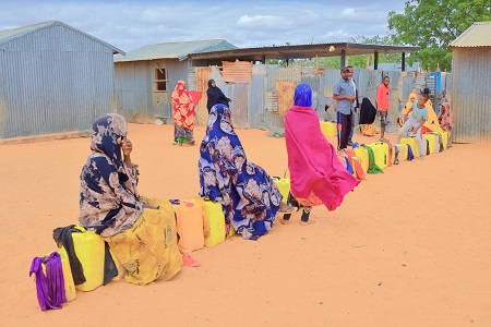 “Our lives have changed; thanks to water that we now have in our camp”