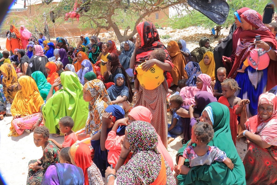 “God has listened to our prayers” claims a Jamame elder as WHO sets up first health camp in a decade