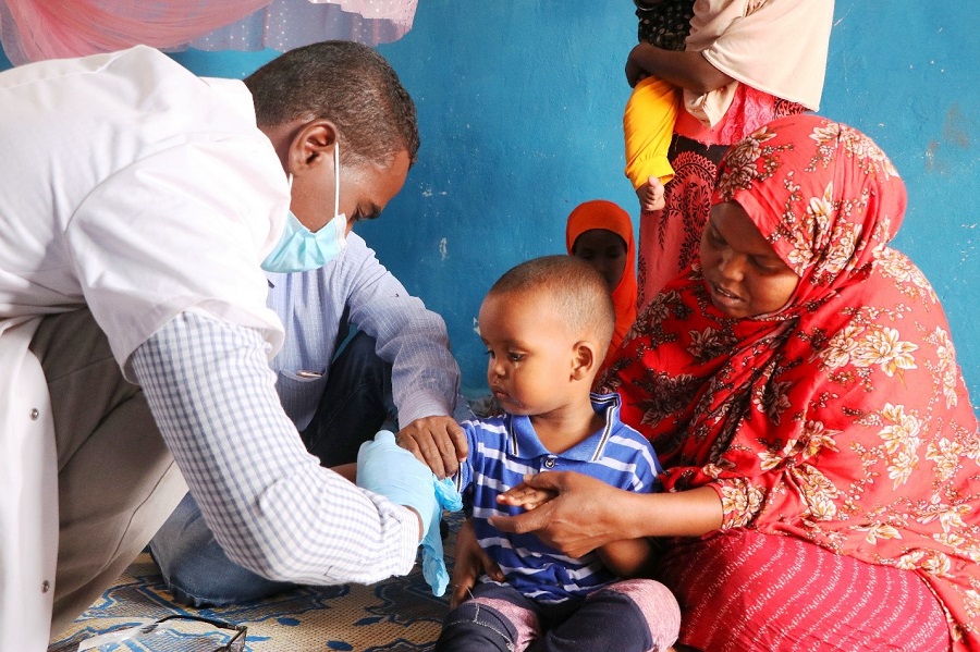 UK and WHO partner to fight against diseases and protect health of drought-affected communities across Somalia