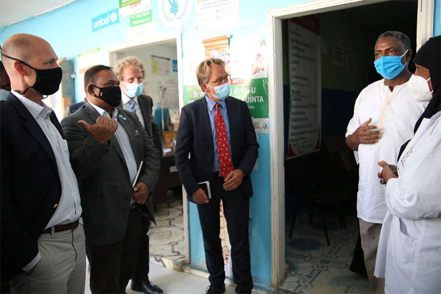 Swedish Ambassador, UNFPA, UNICEF and WHO joint UHC High-Level mission to Hargeisa and Garowe