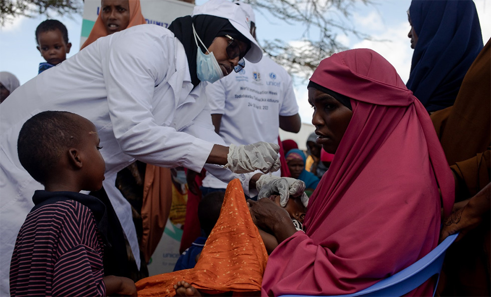 With the launch of an electronic immunization registry in Somalia, WHO Somalia and the Federal Ministry of Health plan to improve the country’s immunization profile. Photo credit: WHO Somalia/I. Taxta