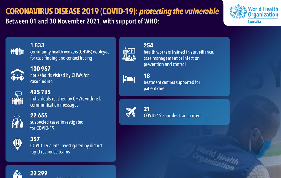 Our work on COVID-19 in numbers November