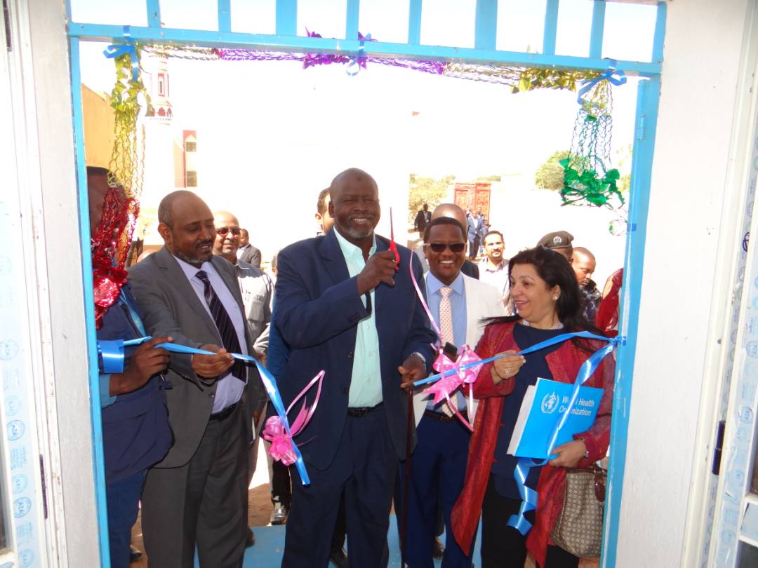 Opening of the Water Lab in West Darfur Opening of the Water Lab in West Darfur