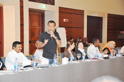 Health partners discussed issues and challenges met in 2012.