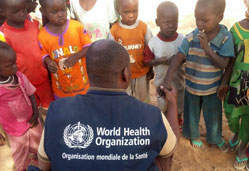 WHO and The Federal Ministry of Health launch measles vaccination campaign in Sudan 