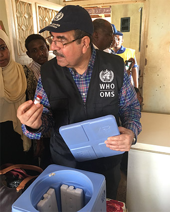 السودان يطلق حملة التطعيم الوطنية الفرعية لشلل الأطفال لتطعيم 4.5 مليون طفل 