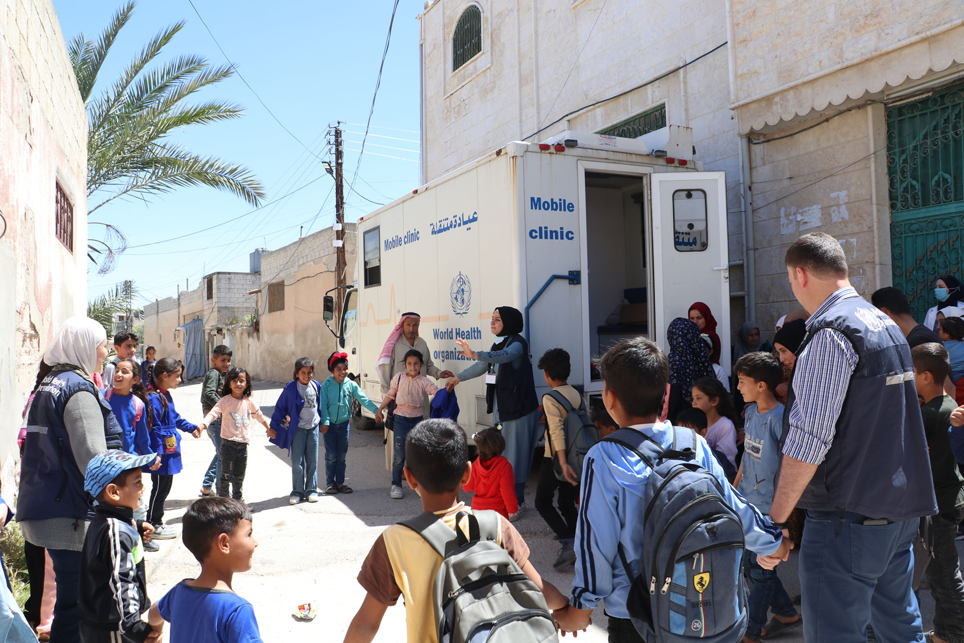 WHO supports Syria as it works to advance the health-related SDGs 