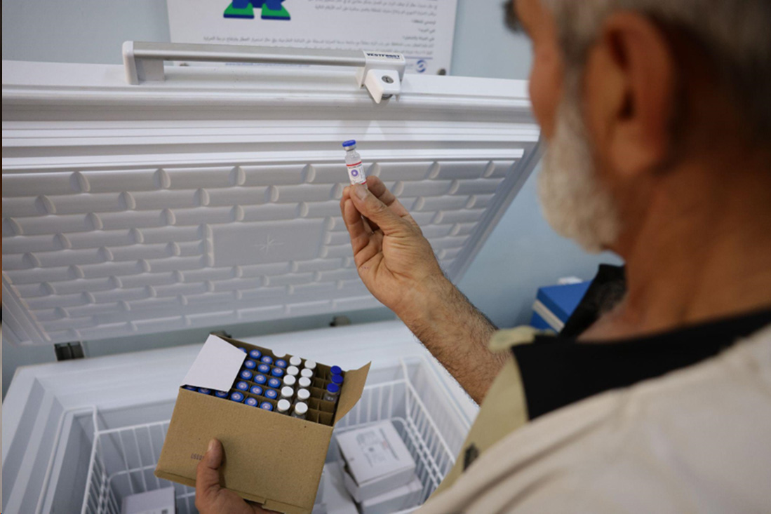 Families return, trust rebuilds, and vaccines protect children in Khan Shaykhun