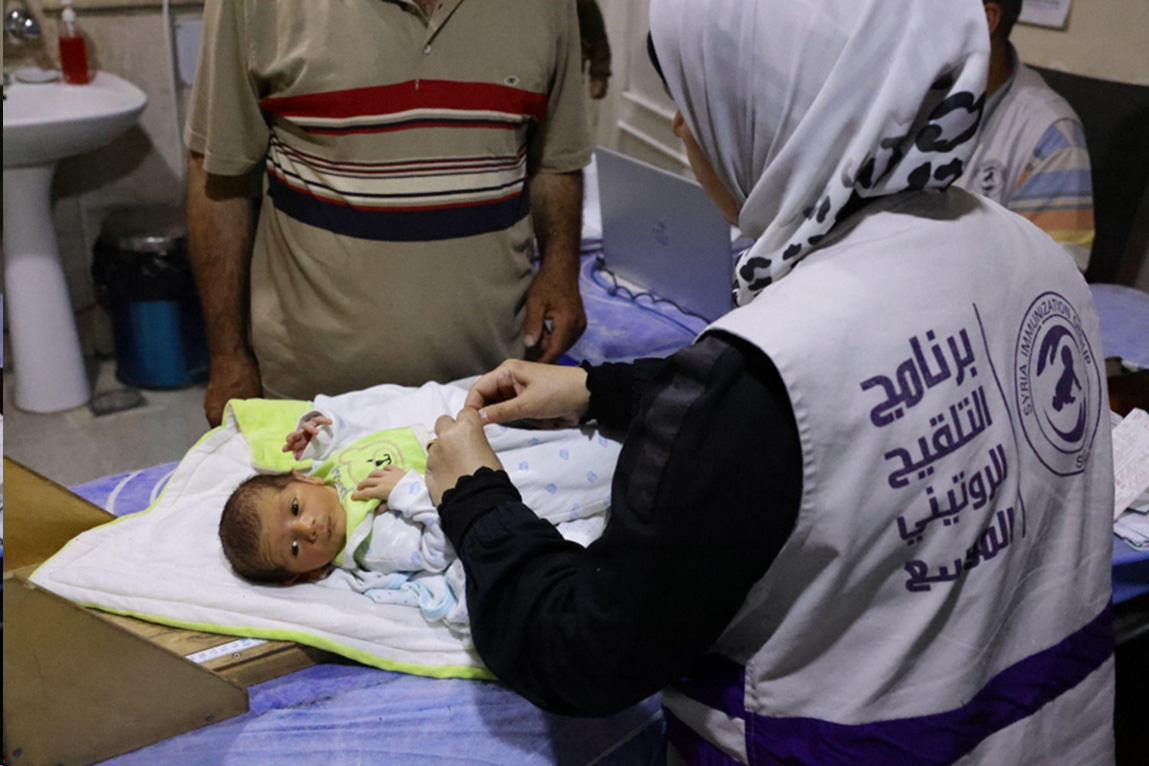Families stay engaged, trust grows, and routine vaccines reach children in Idlib city