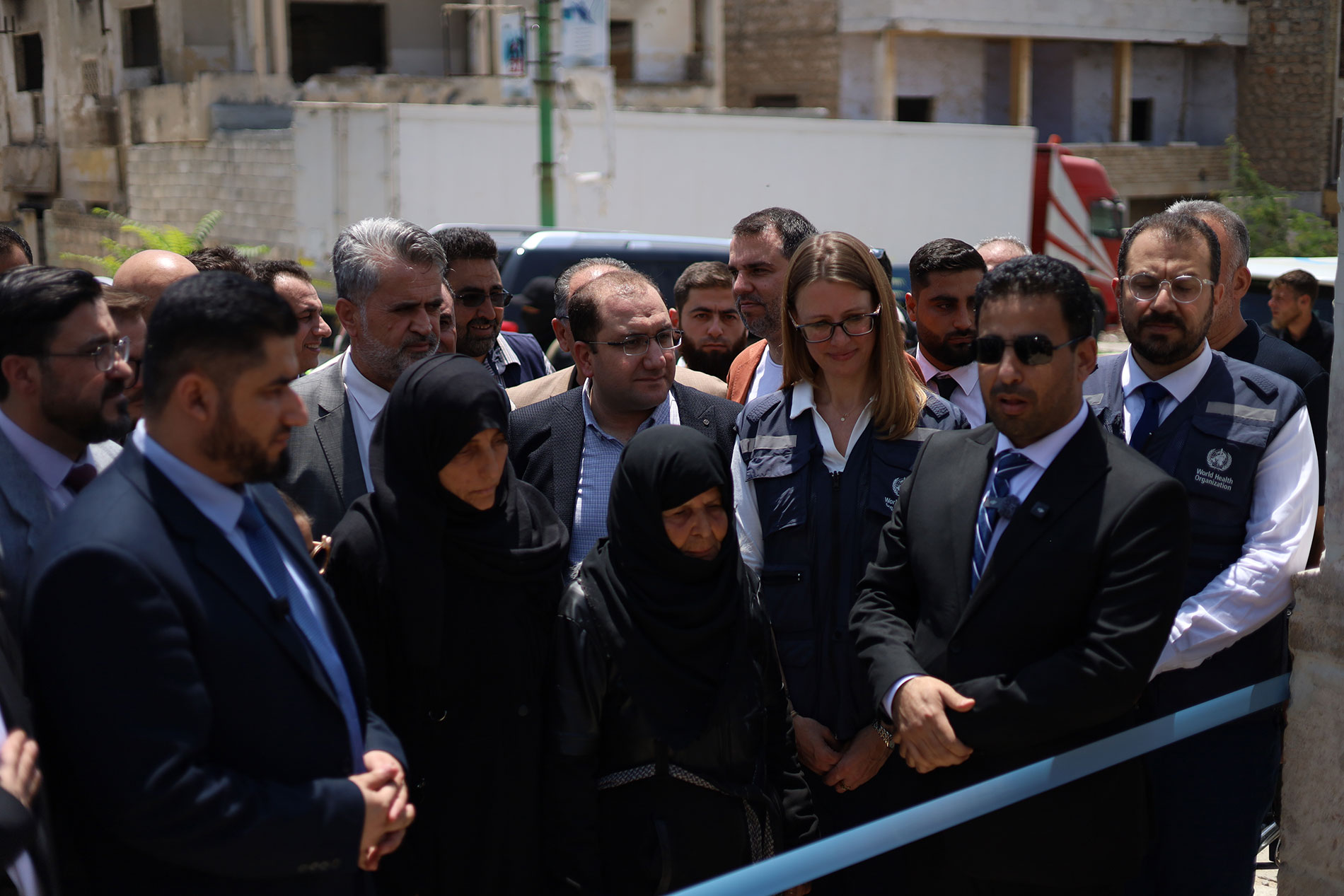 Over 1800 patients receive care in first week as Ma’arrat An Nu’man health facility reopens