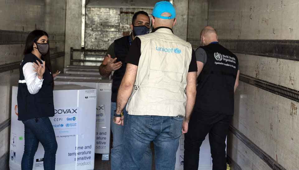 Syria Receives Its First Batch Of COVID-19 Vaccines Through COVAX