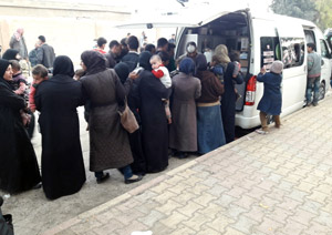 WHO responds to critical health needs of thousands of Syrians fleeing East Ghouta
