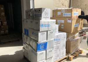 WHO responds to critical health needs of thousands of Syrians fleeing East Ghouta