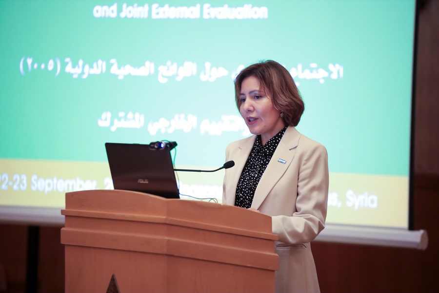 Syrian national stakeholders assess preparedness for public health threats