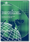 Thumbnail of Operational research in tropical and other communicable diseases (2001-2002)