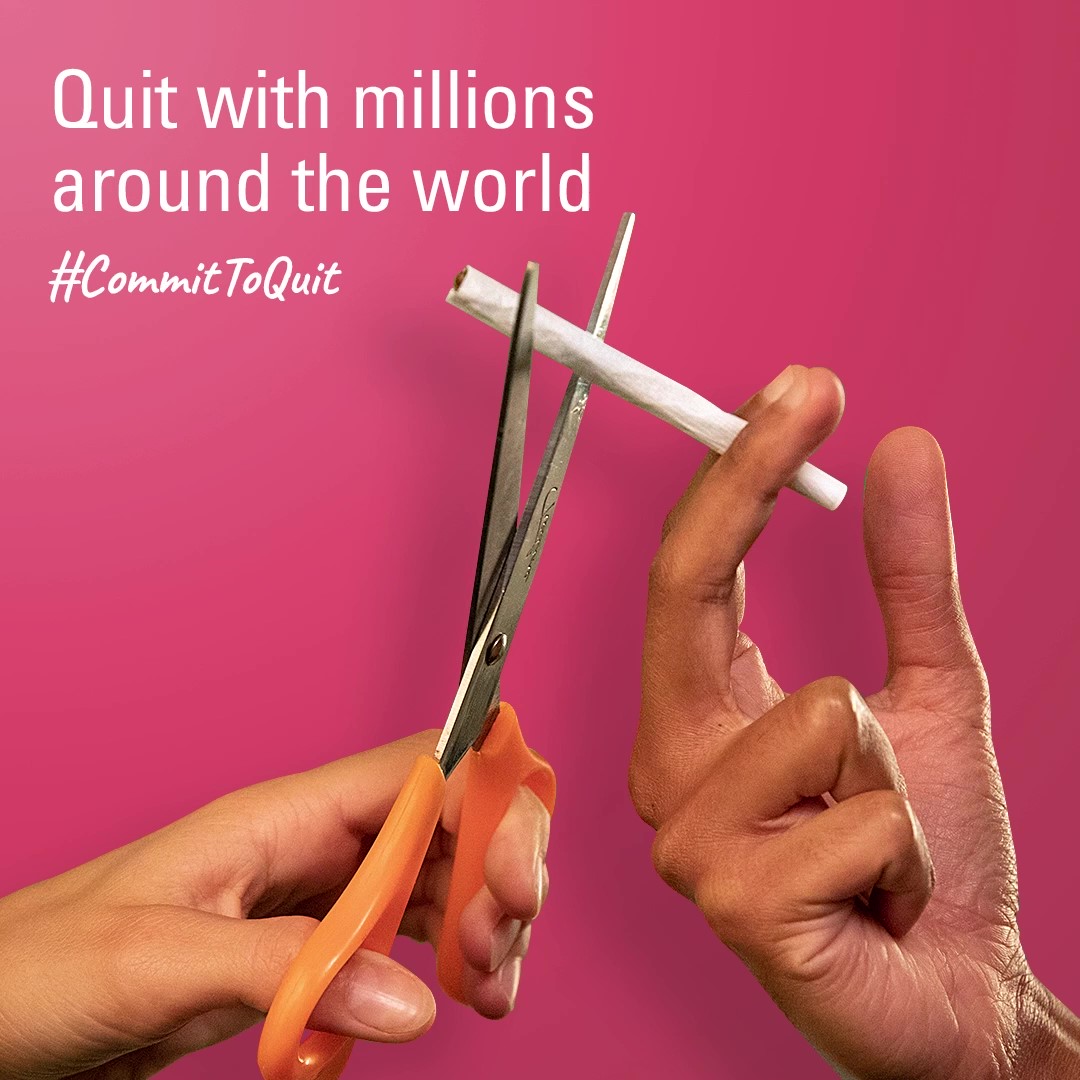 أقلع عن التبغ مع الملايين حول العالم