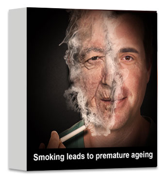 Smoking leads to premature ageing