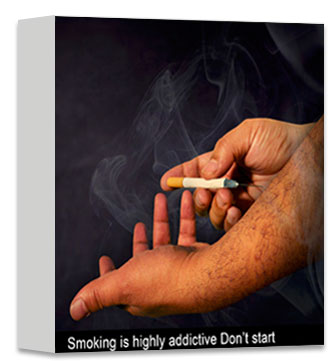Smoking is highly addictive Don't start