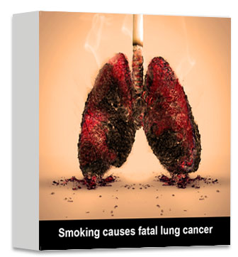 Fumer provoque le cancer mortel du poumon