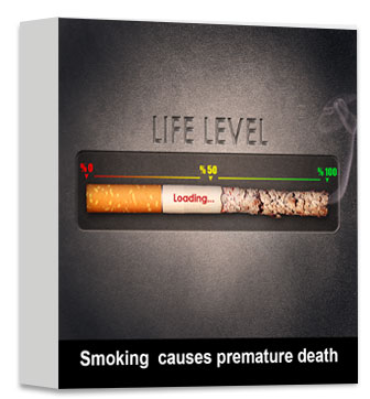 Smoking destroys health and causes death