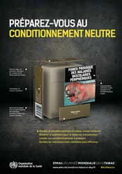World No Tobacco Day 2016 poster: Get ready for plain packaging
