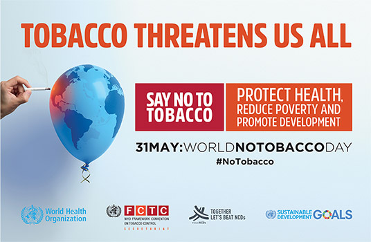 World No Tobacco Day 2017 - Banner