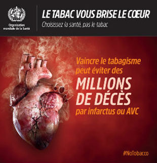 World No Tobacco Day 2018 infographic - Heart attacks and stroke: Eliminating tobacco use can prevent millions of people dying from heart attacks and strokes
