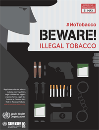 الملصق الإعلامي لليوم العالمي للامتناع عن التبغ لعام 2015
