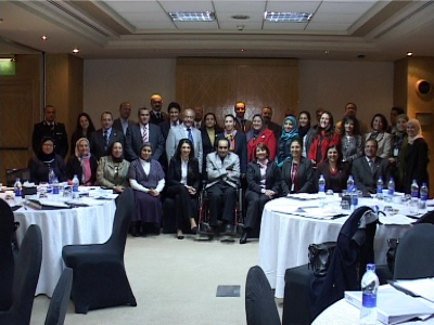 Participants of the Egypt road safety media workshop 