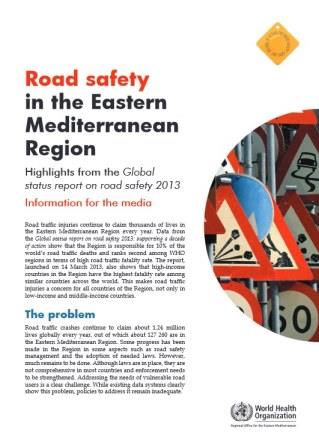 Road_safety_in_the_Eastern_Mediterranean_Region-Highlights_from_the_Global_status_report_on_road_safety_2013