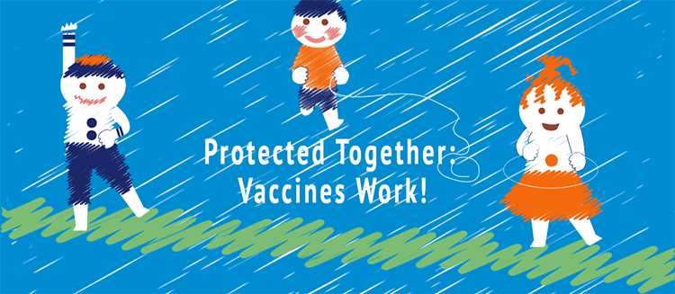 World immunization week 2019 - protected together - immunization works World immunization week 2019 - protected together - immunization works
