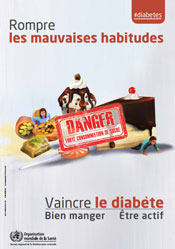 French World Health Day 2016 poster: Beat diabetes