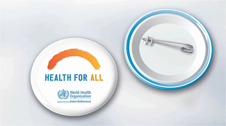 World Health Day 2018 pins