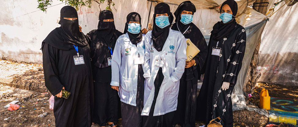 Women at the forefront of Yemen's healthcare response to COVID-19