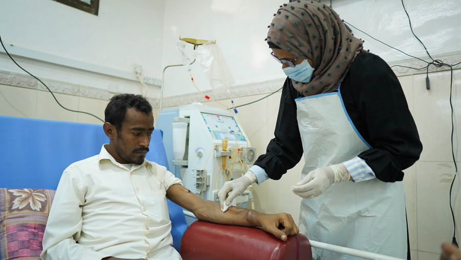 Fighting for the rights of renal failure patients in Yemen
