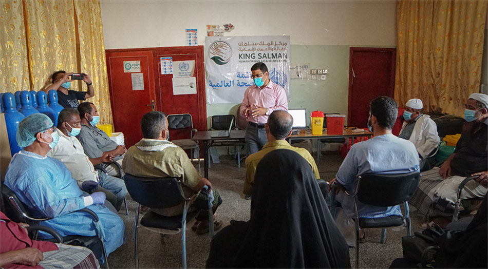 As part of the EHS project, a series of on-job trainings dedicated to improving the quality of health care services in 19 health facilities targeting 415 health workers in 7 governorates